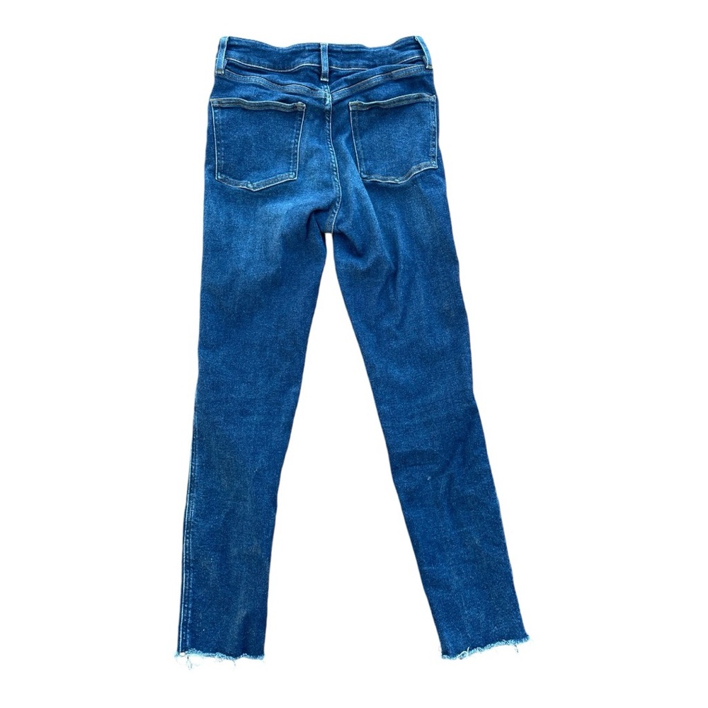 Free People We The Free Raw Hem High Rise Stretch Skinny Cropped Jeans - Picture 4 of 6